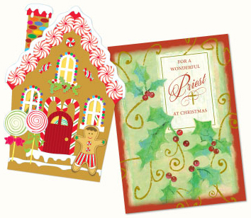 Seasonal Counter Christmas and New Years Cards